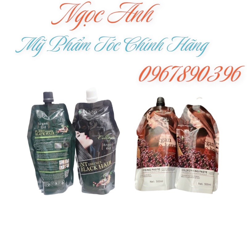 Nhuộm đen Bibop Phủ Bạc 500mlx2
