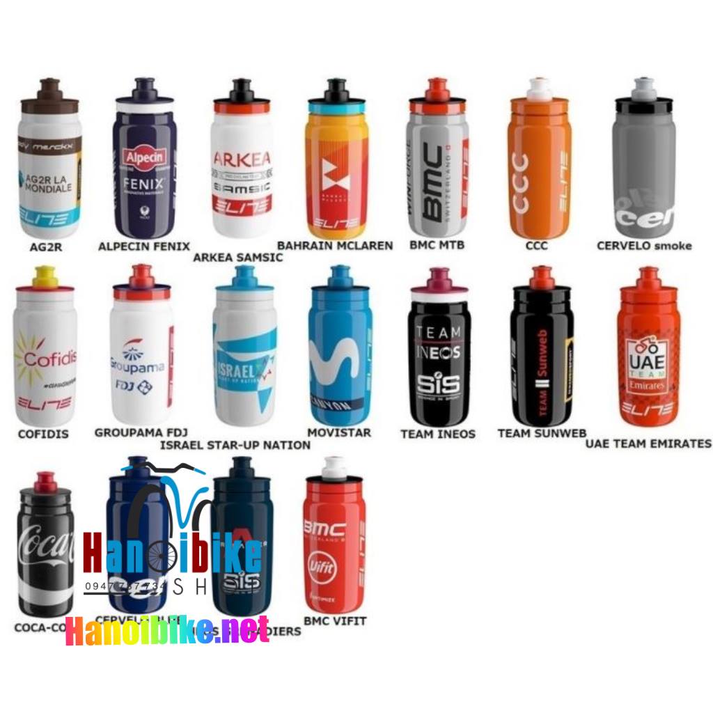 Bình nước xe đạp thể thao Elite 2021 Cervelo