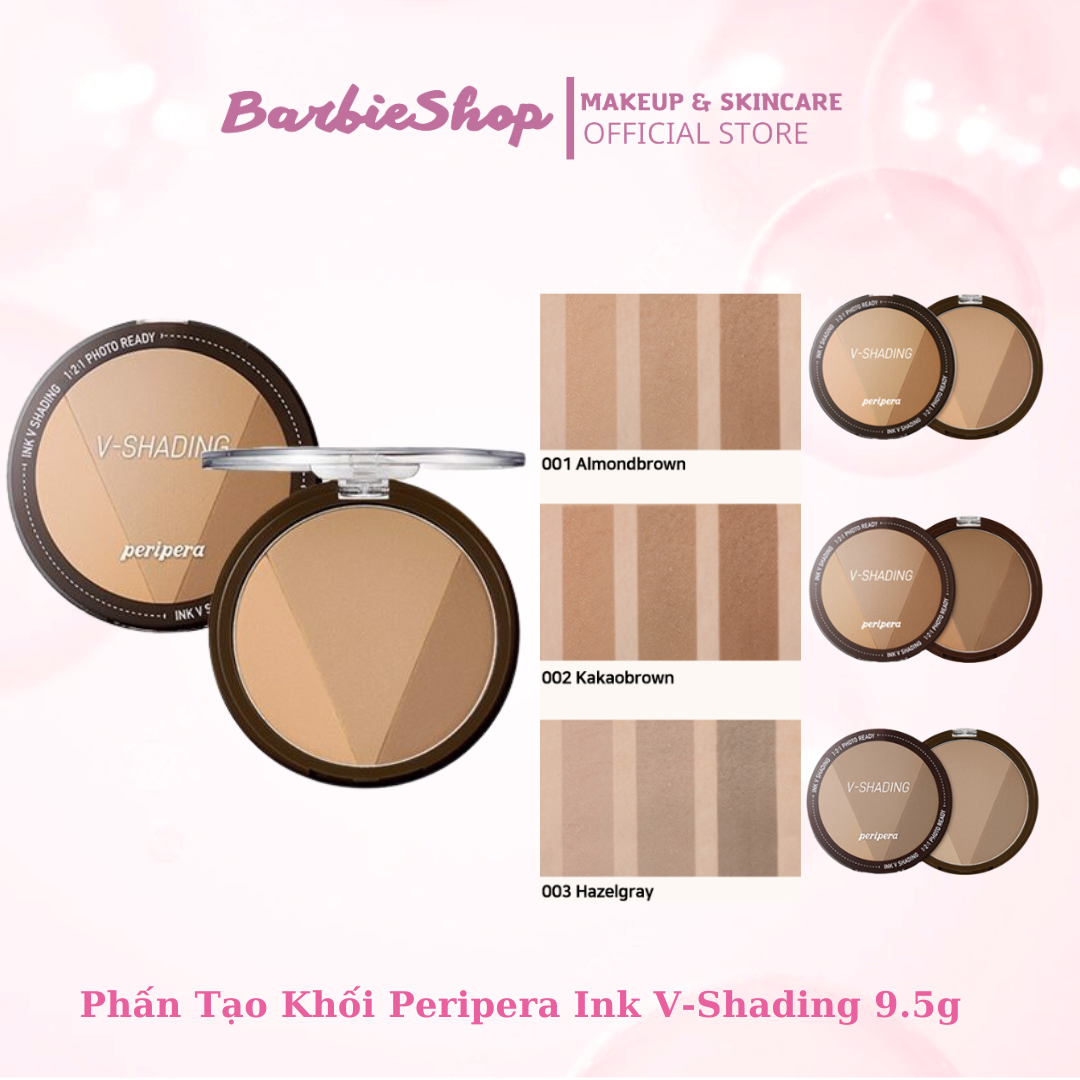 Phấn Tạo Khối Peripera Ink V Shading 9.5g [01- 02]