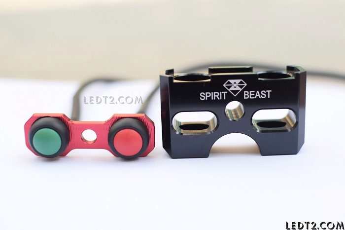 [LEDT2 ISOP] [Spirit Beast] Công tắc 2 nút bắt củ dầu