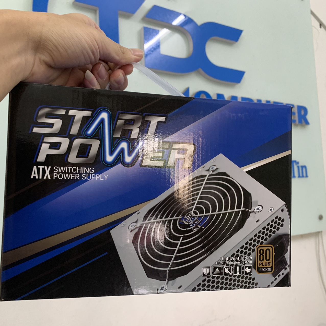 Nguồn máy tính start power chính hãng. công suất thực 400w - 500w - 550w - bảo hành 24 tháng