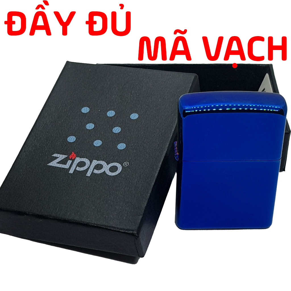 Bật Lửa Zippo Mỹ Xanh Sapphire B-17