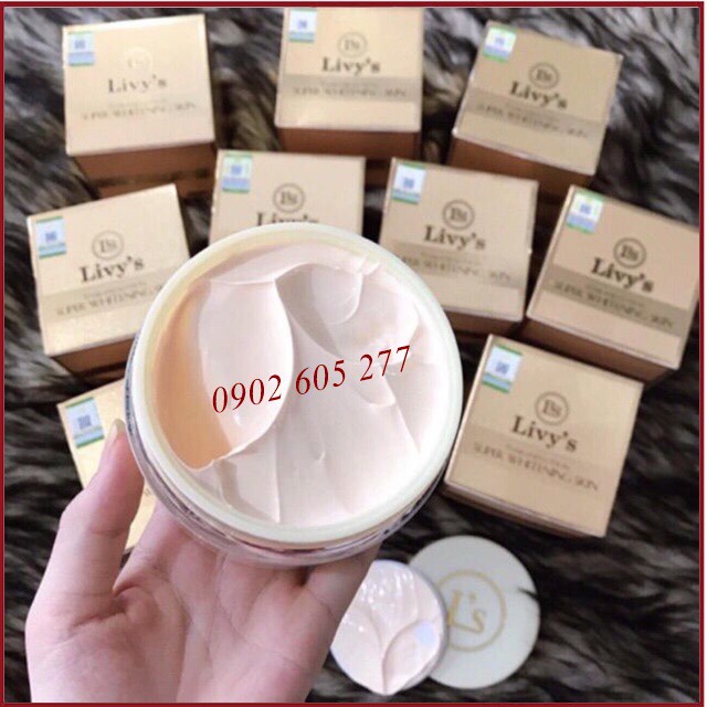 Kem Dưỡng Trắng Da Body Livy’s Thái Lan