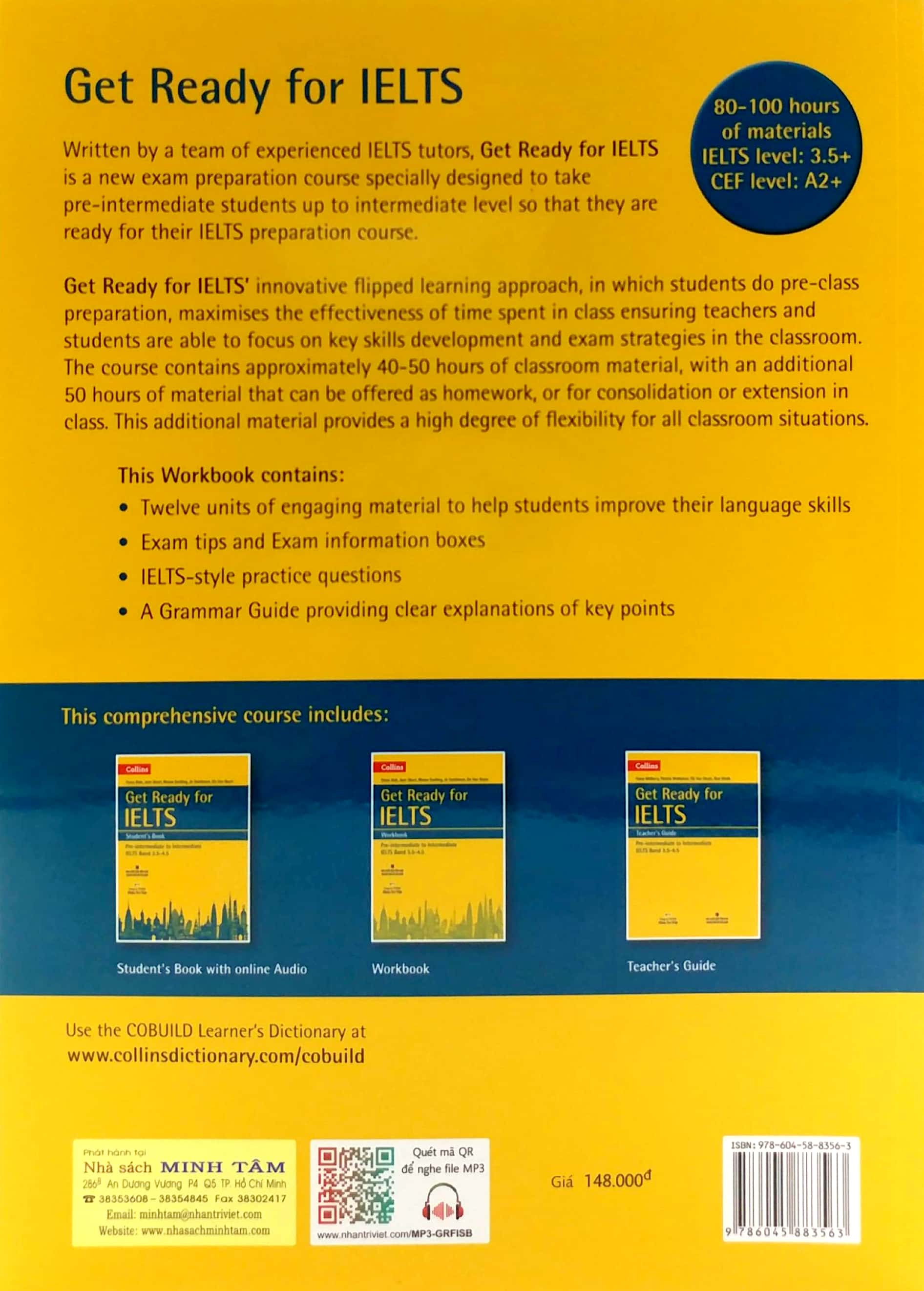 Sách Fahasa - Collins Get Ready For IELTS - Workbook (Tái Bản)