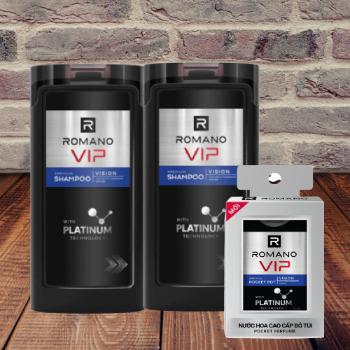 [COMBO] Dầu gội Romano VIP VISION 150gr