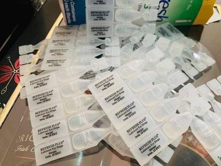Nước mắt nhân tạo Refresh Plus 100 tép hàng Mỹ