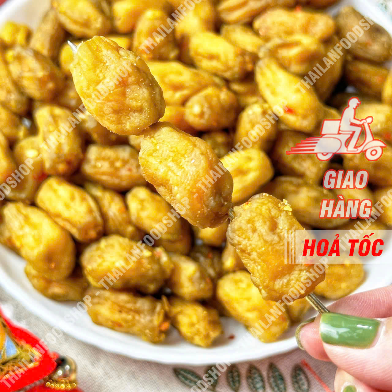 Cóc Thái Sấy Muối Ớt Lon 500Gr