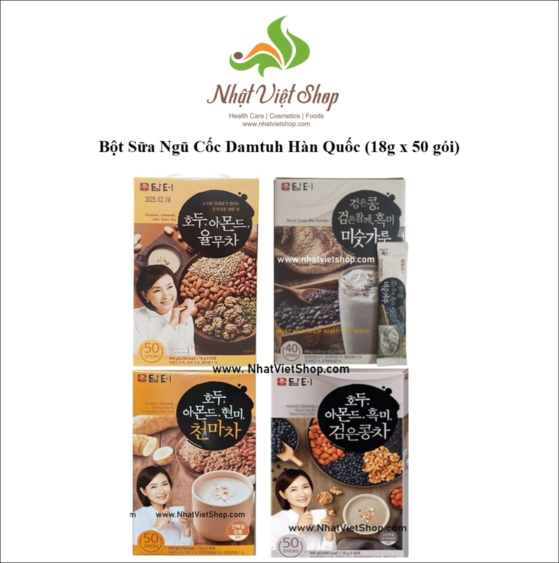 Bột Sữa Ngũ Cốc Damtuh Hàn Quốc