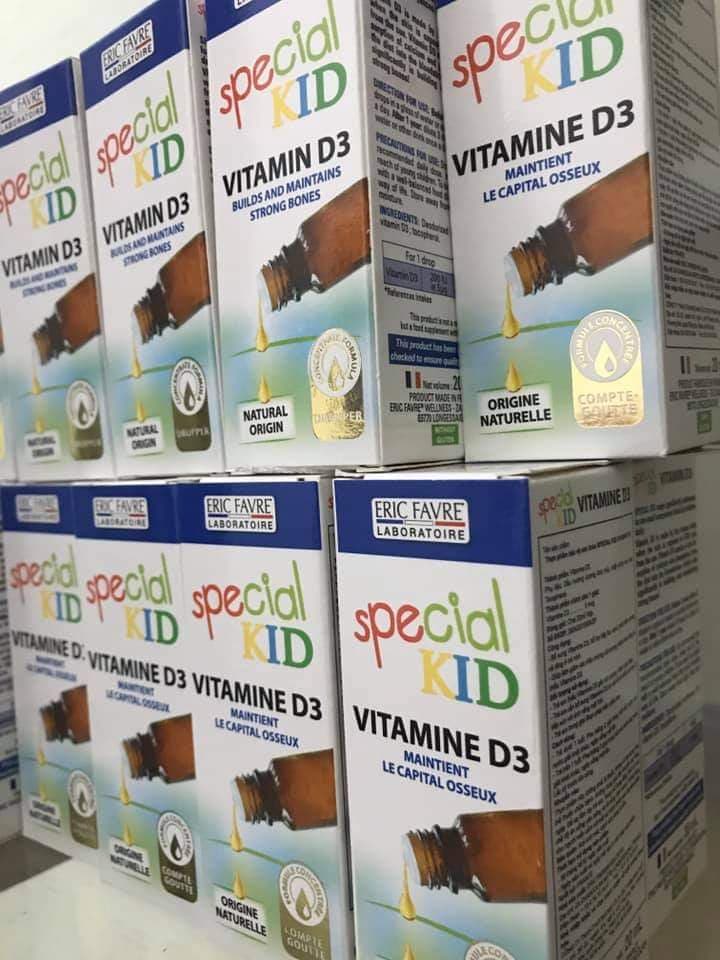 SPECIAL KID VITAMINE D3 (Bổ sung Vitamin D3)