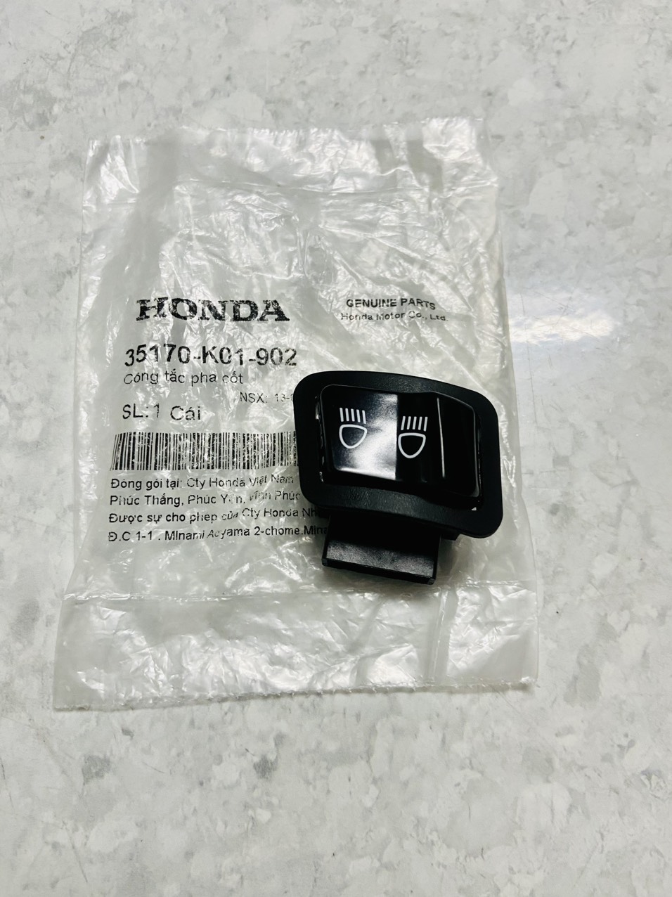 Nút Pha Cốt Passing Honda Sh việt Nam / Vario / Click 125/ ShMode