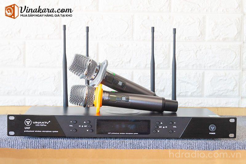 [Trả góp 0%]Micro VINA KTV - USS 700 plus