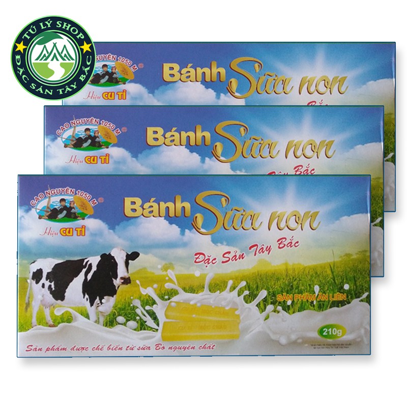 Bánh sữa non Mộc Châu 210g