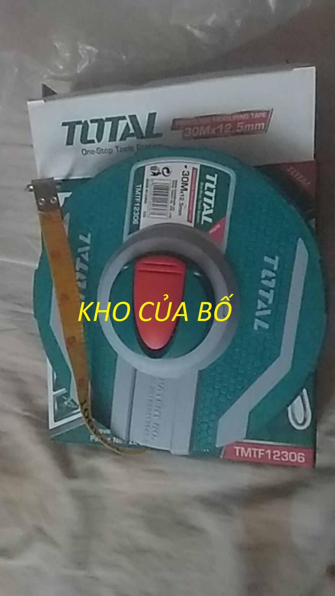 Thước dây sợi thủy tinh (30m) Total TMTF12306