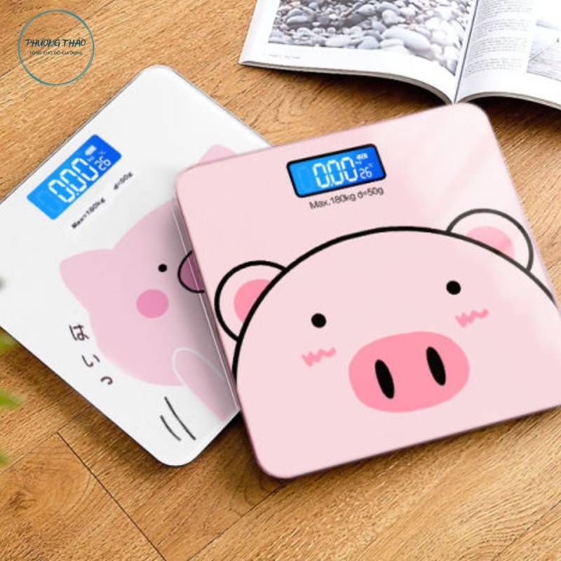 CÂN ĐIỆN TỬ HINH HEO 180KG LED