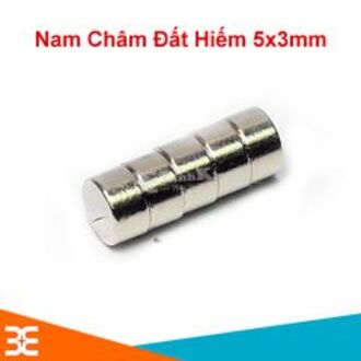 Bộ 50 Viên Nam Châm Đất Hiếm 5x3mm