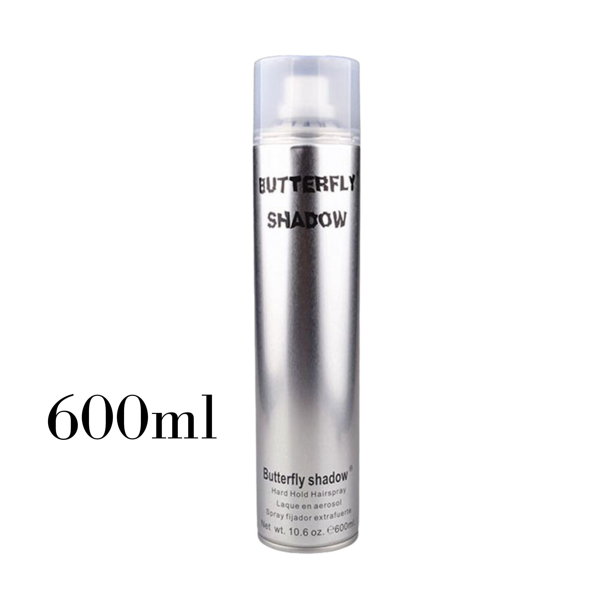 Gôm xịt tóc Butterfly Shadow Chính hãng 150ml/ 600ml giữ nếp 24h - Gôm bạc tạo kiểu giữ nếp