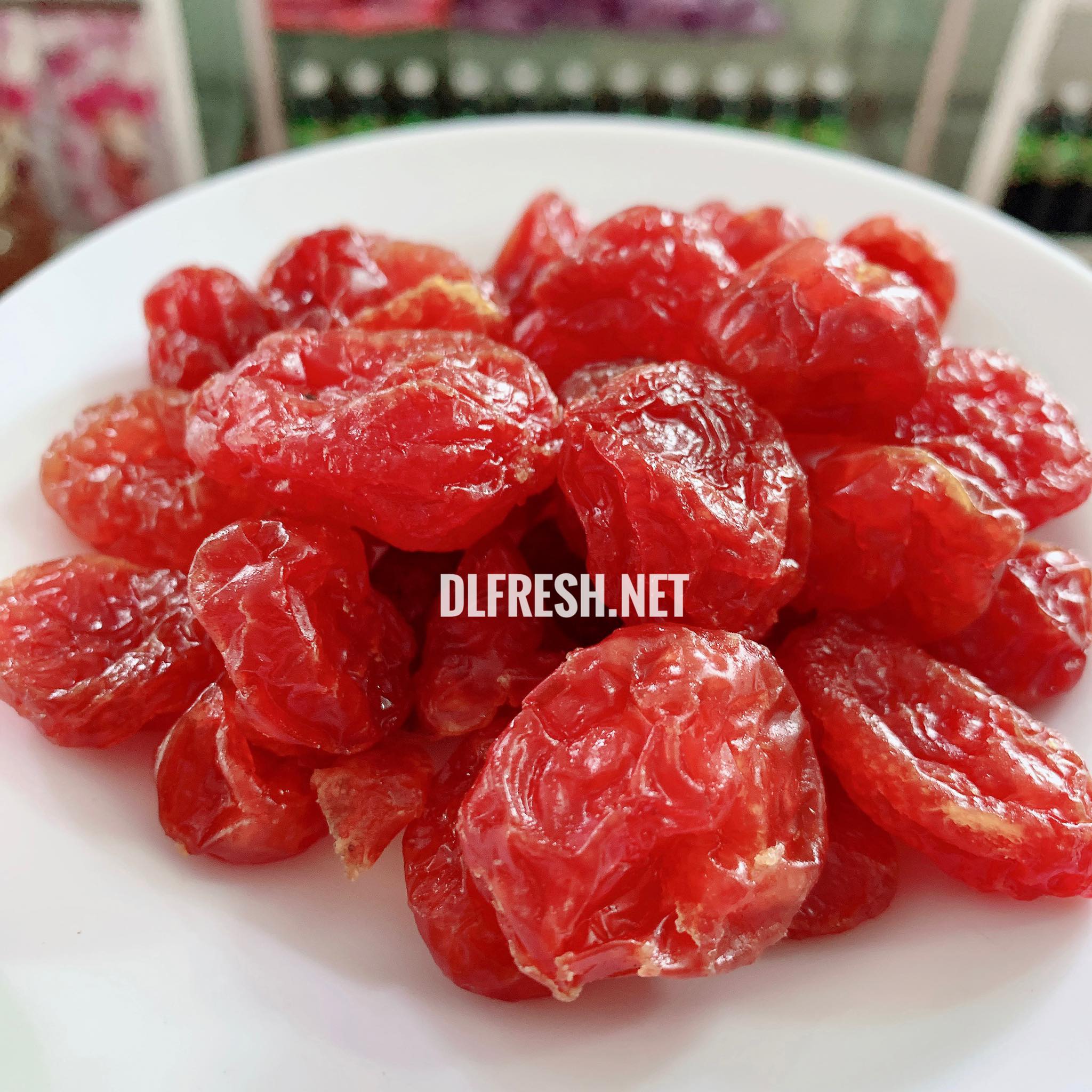 Cà Chua Bi Sấy Dẻo DLFRESH Đặc Sản Đà Lạt Túi Zip 250gr