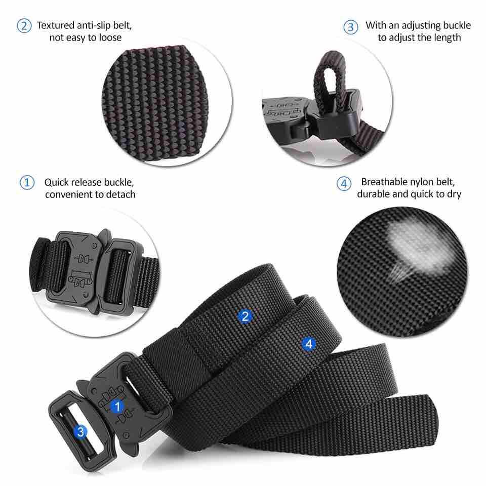 [HCM]Dây thắt lưng thời trang Tactical Belt