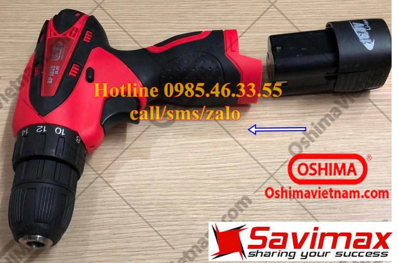 Máy khoan pin Oshima KP21 TD