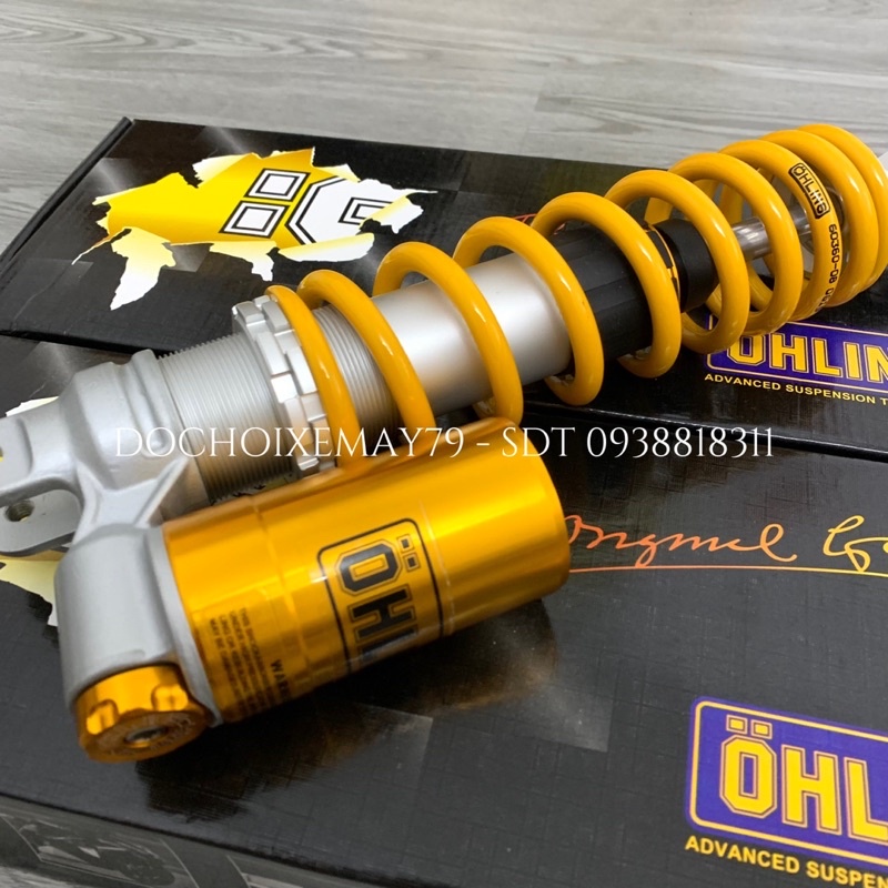 Phuộc Ohlins bình dầu dưới cho Vario, Click, Mio, Vision, SH Mode