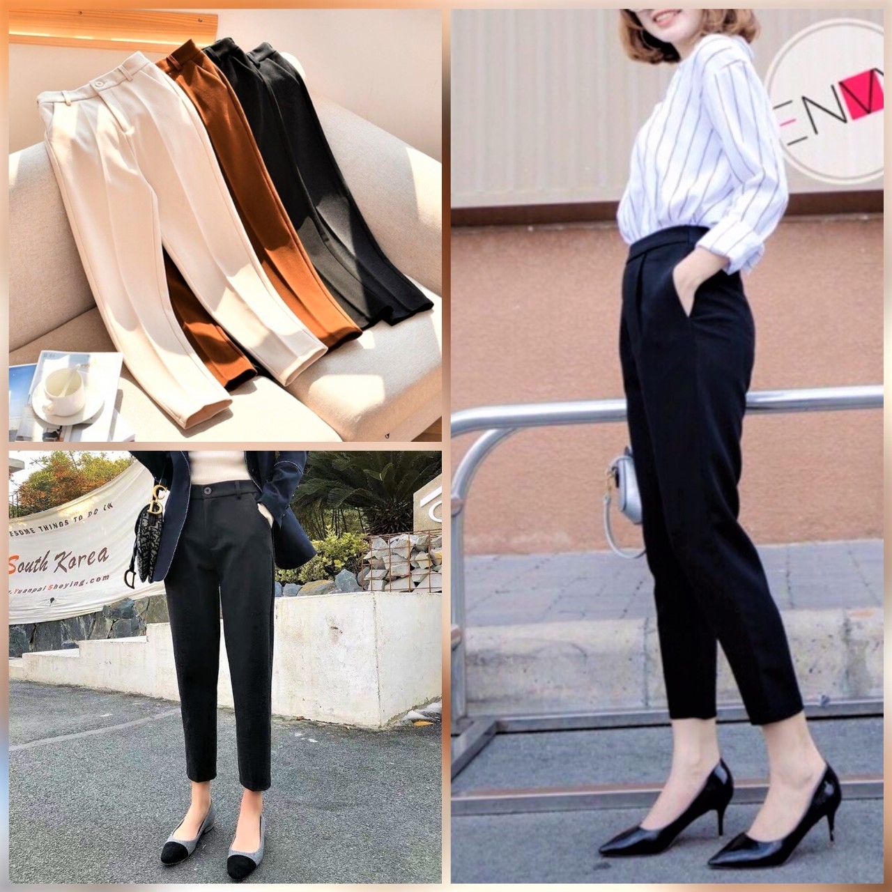 QUẦN BAGY NỮ DÁNG CÔNG SỞ CỰC ĐẸP SANG CHẢNH , QUẦN TẤY NỮ SIÊU XINH LOẠI TỐT CHẤT ĐẸP , QUẦN ÂU NỮ
