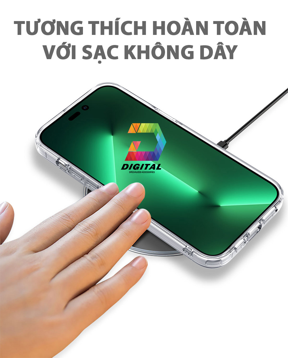 Ốp Lưng iPhone Viền Silicon Chống Va Đập Cao Cấp Chính Hãng iPAKY Bản 2026