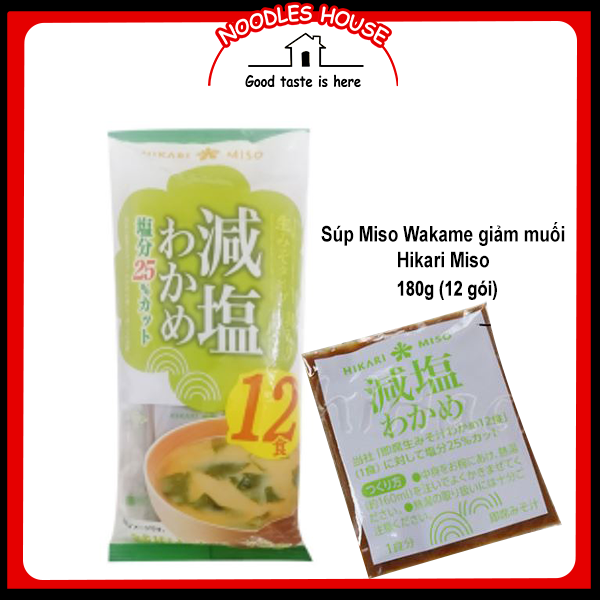 (Instant Soup) Súp Miso Nhật Ăn Liền Hikari Các Loại