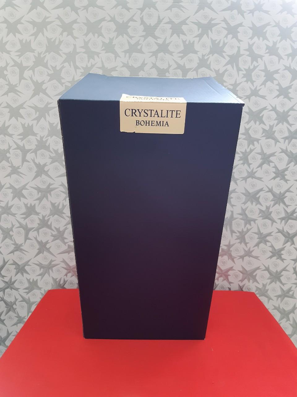 LỌ HOA PHA LÊ SÉC CRYSTALITE BOHEMIA 30CM