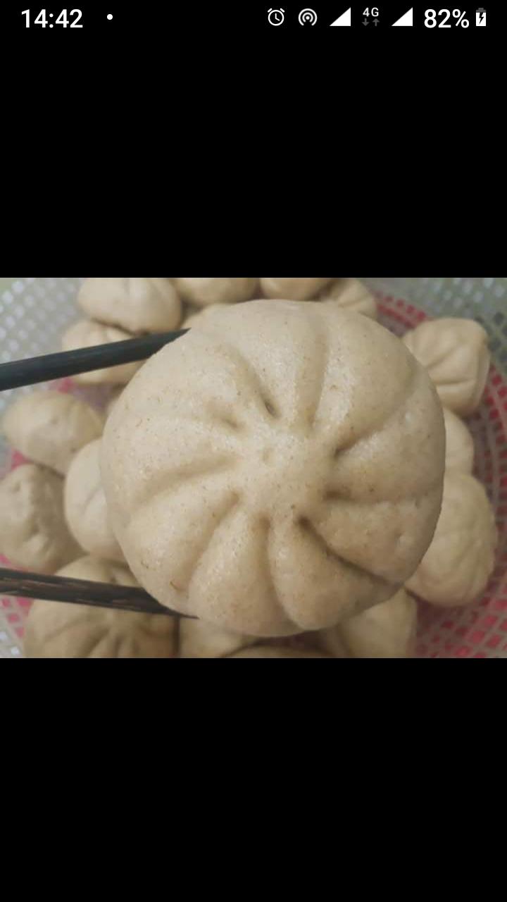 bánh bao lứt  thuần chay (thực dưỡng)