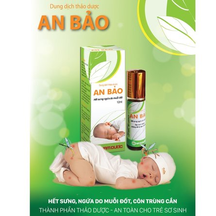 [HCM]Tinh dầu lăn An Bảo phòng muỗi đốt cho bé
