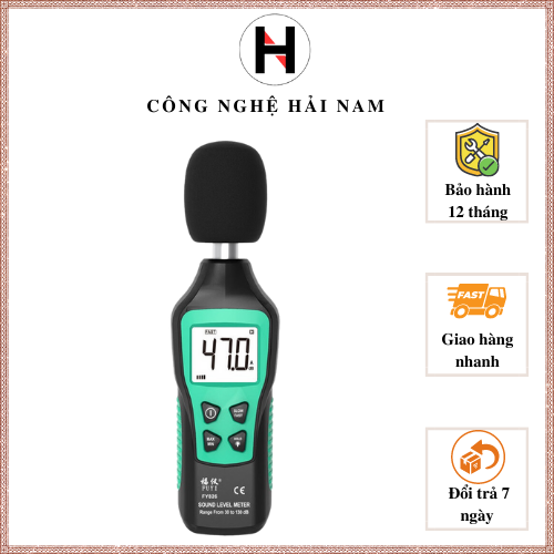 Máy đo cường độ âm thanh nhạy và dễ sử dụng HN-826