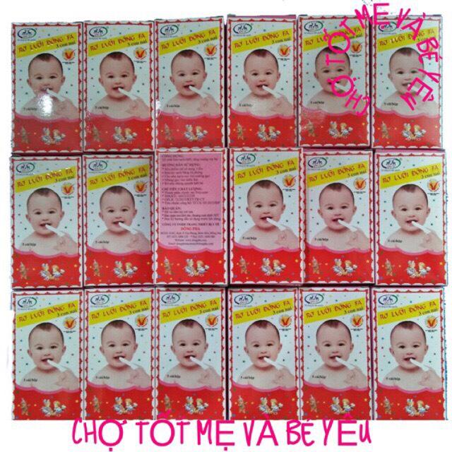 [HCM]COMBO 10 HỘP RƠ LƯỠI ĐÔNG PHA CHO BÉ ( 50 CÁI) CHUẨN Y TẾ