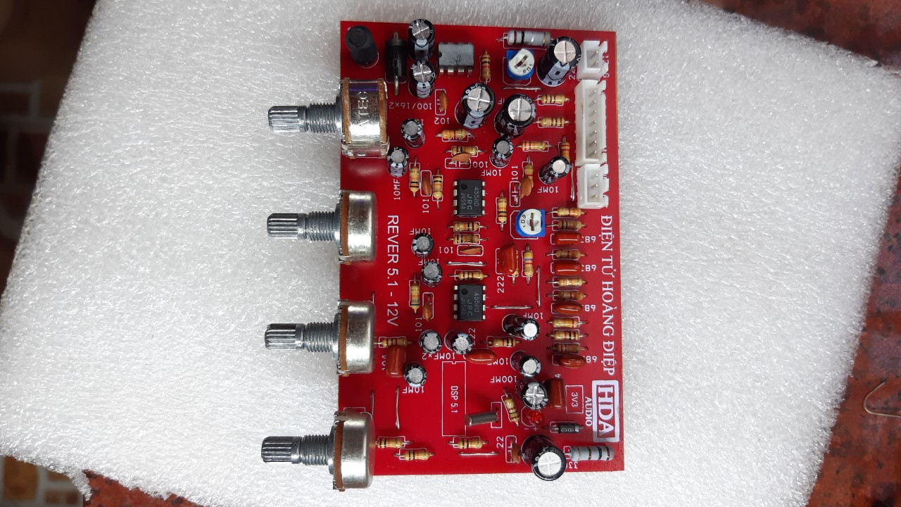 [HCM]Bo reverb nguồn đơn 4 volume
