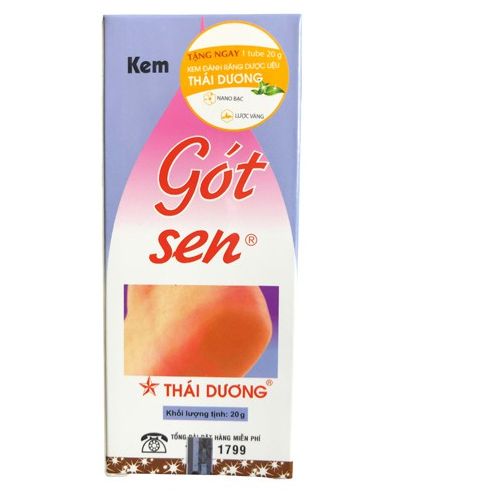 Kem Gót Sen - trrị nứt nẻ gót chân (Tub 20g)