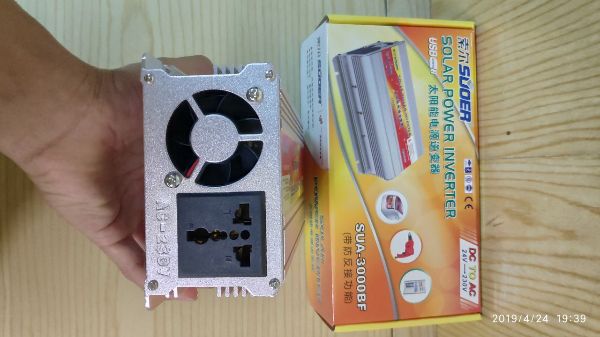 Bộ chuyển Đổi 3000w từ 24V lên 220V