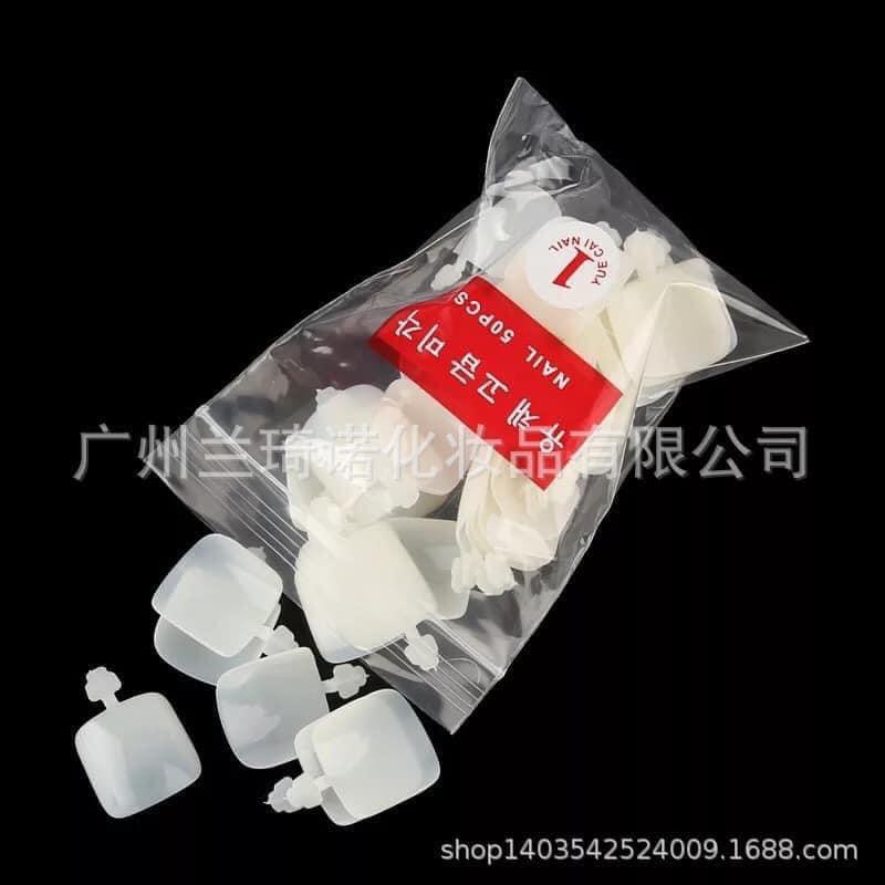 Móng úp chân form vuông, phôm vuông chuẩn Hàn - 600 móng