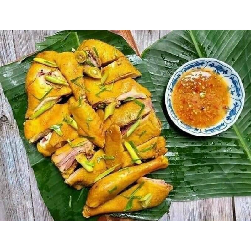 Gà ta ủ muối hoa tiêu nguyên con (giao Hỏa tốc tphcm)