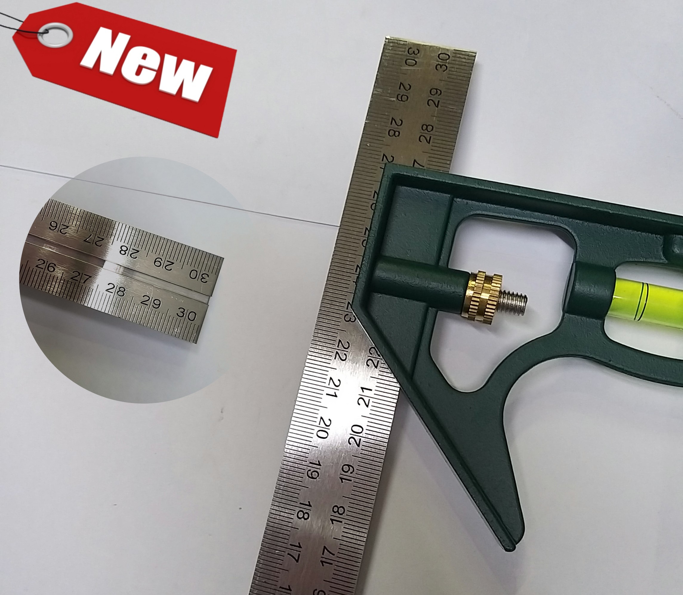 [HCM]THƯỚC GÓC THỦY 30MM L+R+T