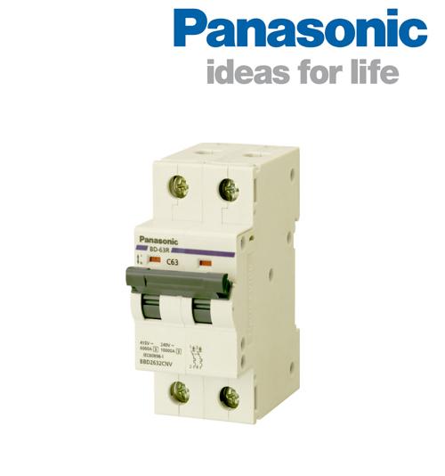 MCB 2P 6A-63A Panasonic BBD2062CNV