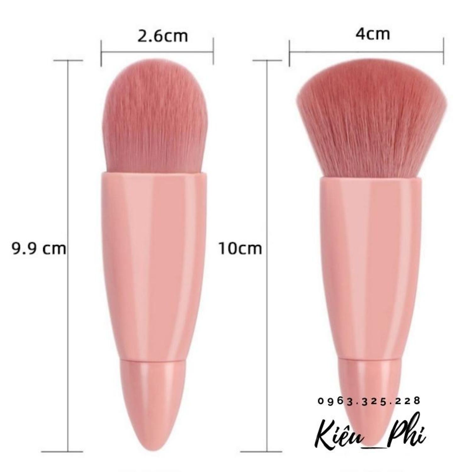 Bộ cọ, set cọ trang điểm make up cá nhân 5 món
