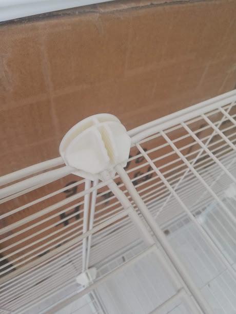 CHUỒNG QUÂY 8 TẤM GHÉP LƯỚI SẮT