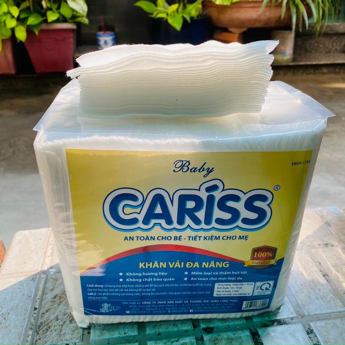 Khăn vải khô đa năng Cariss
