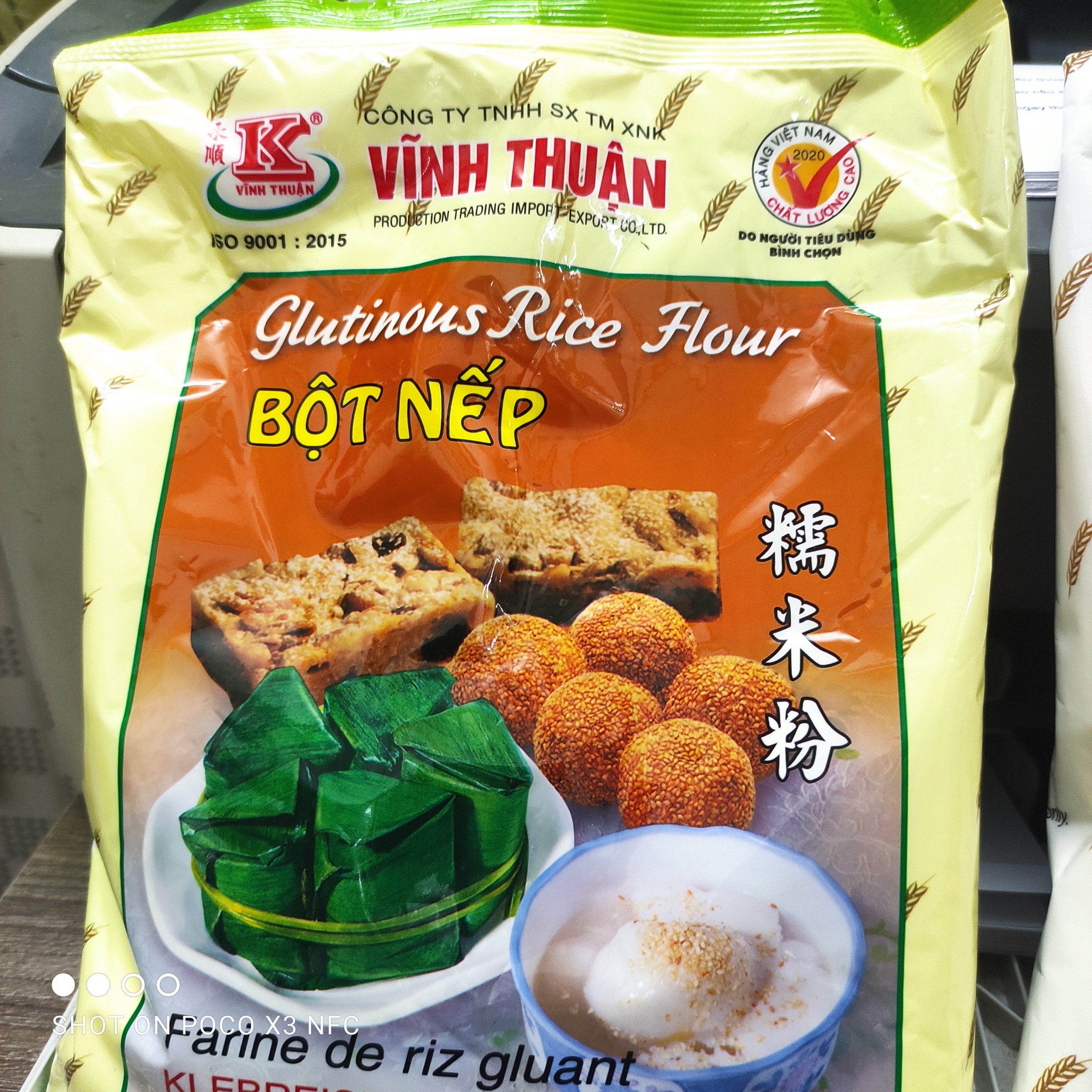 Bột năng, bột gạo, bột nếp gói 400g