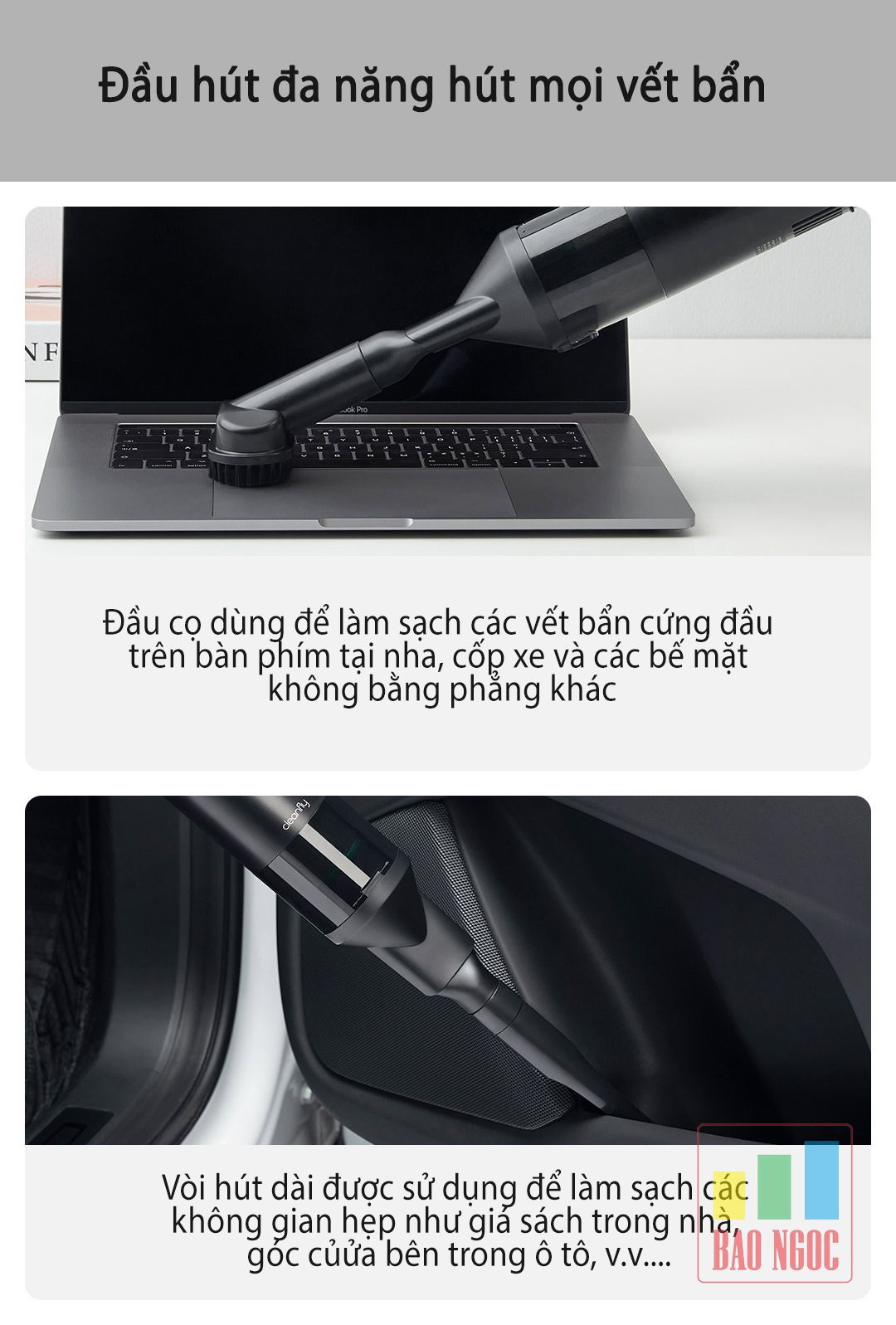 Máy hút bụi cầm tay Xiaomi Cleanfly FV2