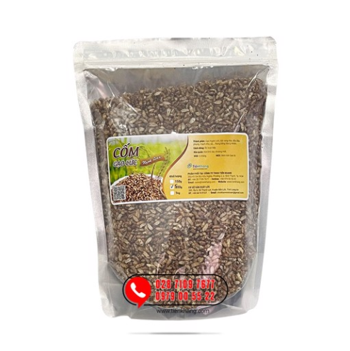 Cốm Gạo Lứt Mầm Ngok Linh - Bịch (500gram)