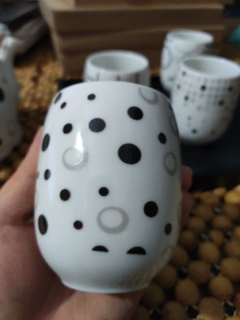 [HÀNG CAO CẤP] Combo bộ ấm chén gốm sứ kèm khay gỗ, hàng đẹp độc lạ