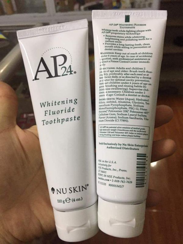 Kem đánh trắng răng Nuskin AP24 Mỹ