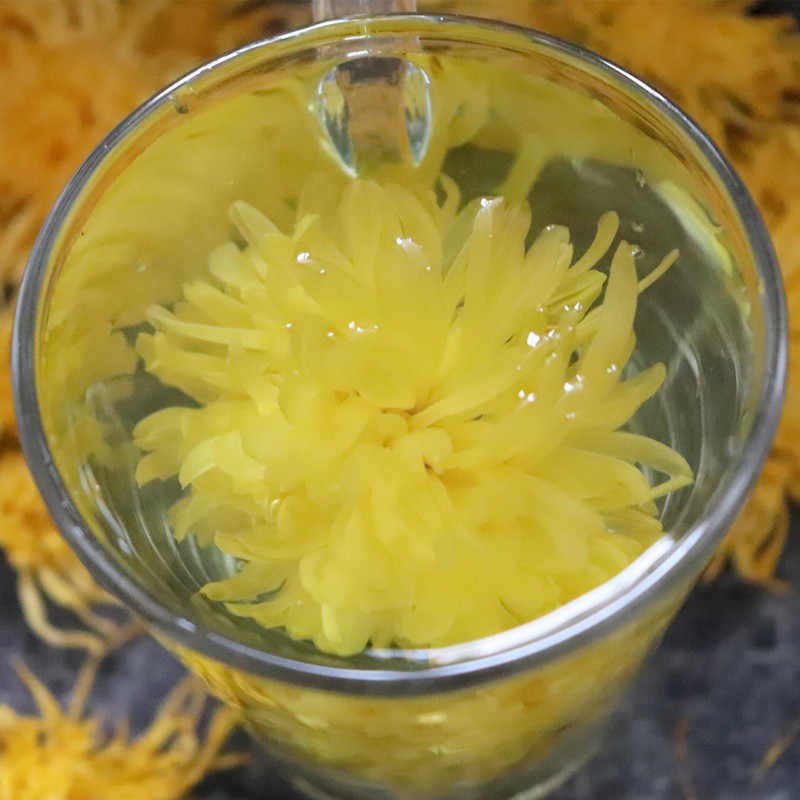 100gr Hoa Cúc Vàng Sấy Khô, Thơm