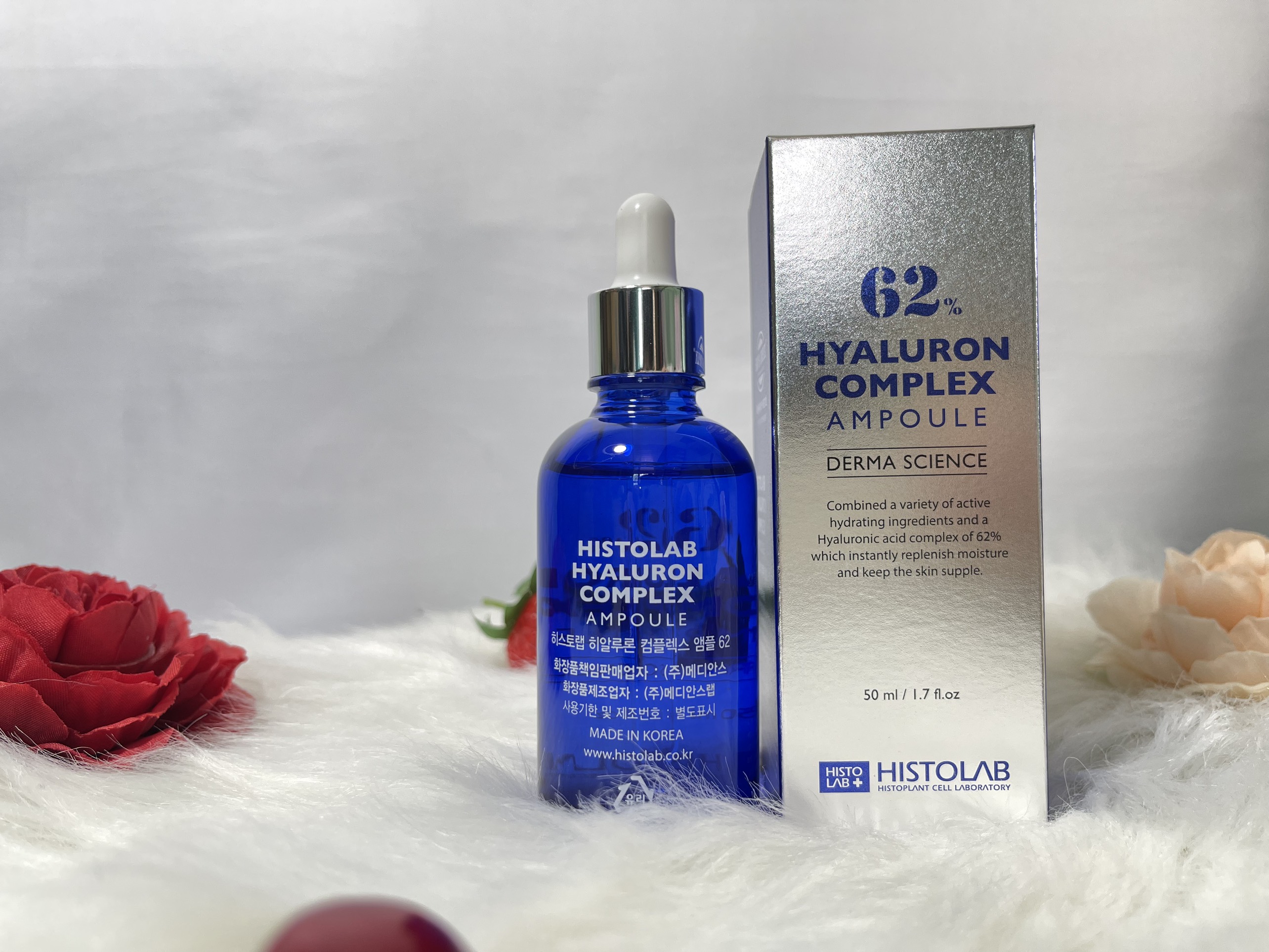 HYALURON COMPLEX AMPOULE 62% - TINH CHẤT CẤP ẨM THIẾT YẾU CHO DA 50ml