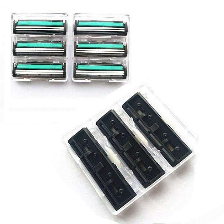 Dao cạo râu lưỡi kép loại tốt (Combo 36 lưỡi + 1 cán )